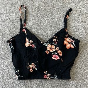 H&M Floral Crop Top